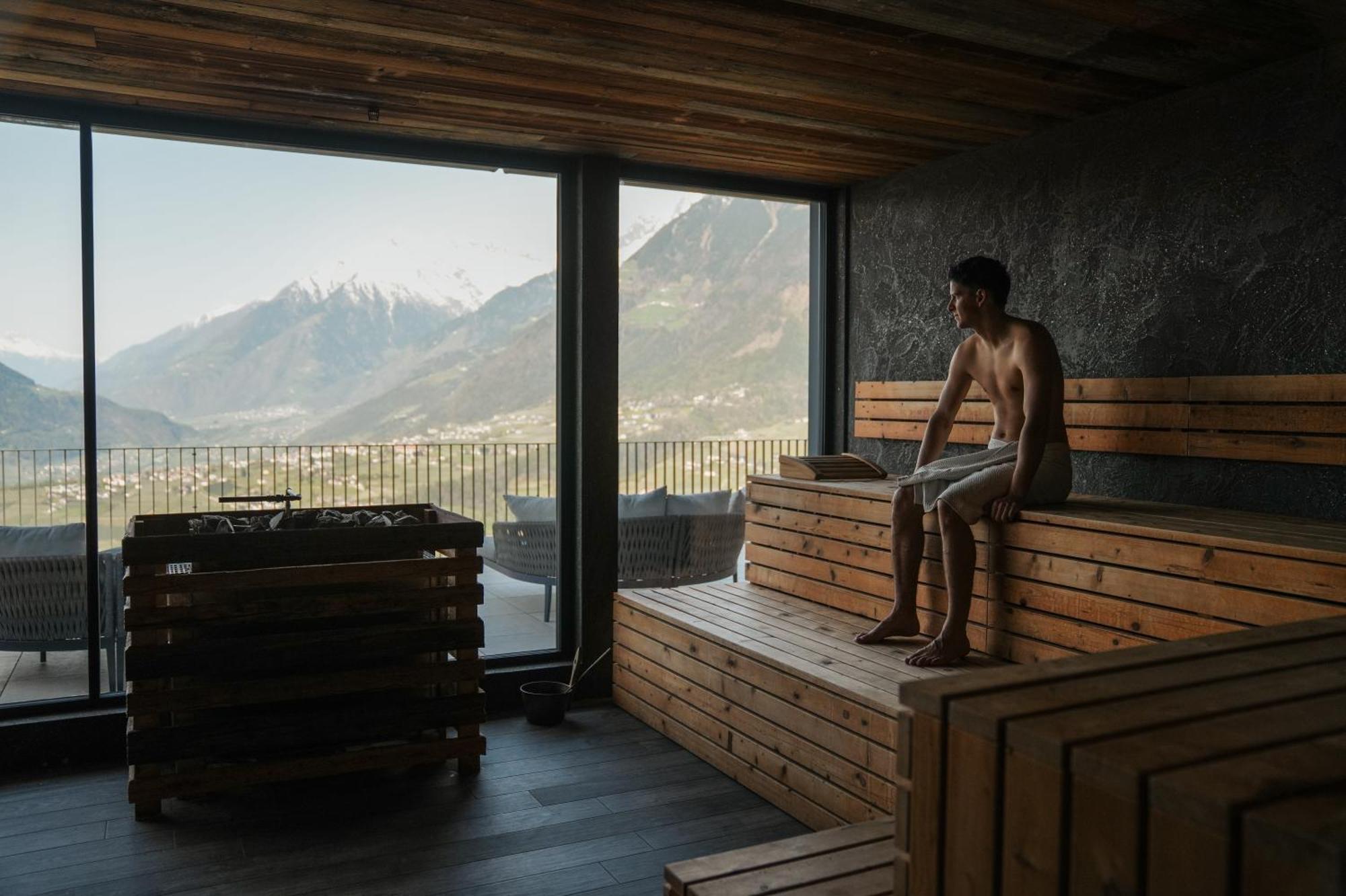 Hotel Alpenrose Schenna Exterior foto